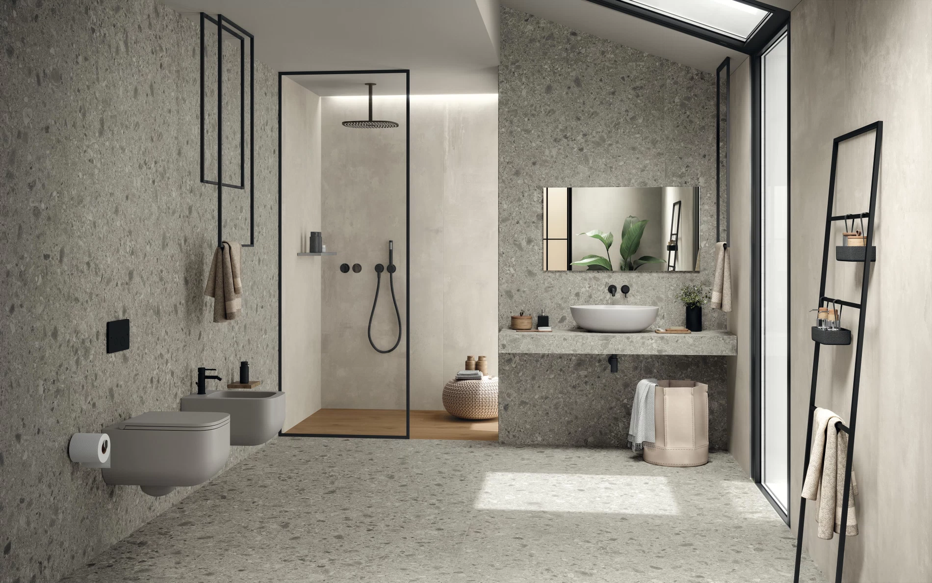 Plăci ceramice din porțelan cu aspect de piatră, Boost Mix, Porcelain Tiles - imagine 8