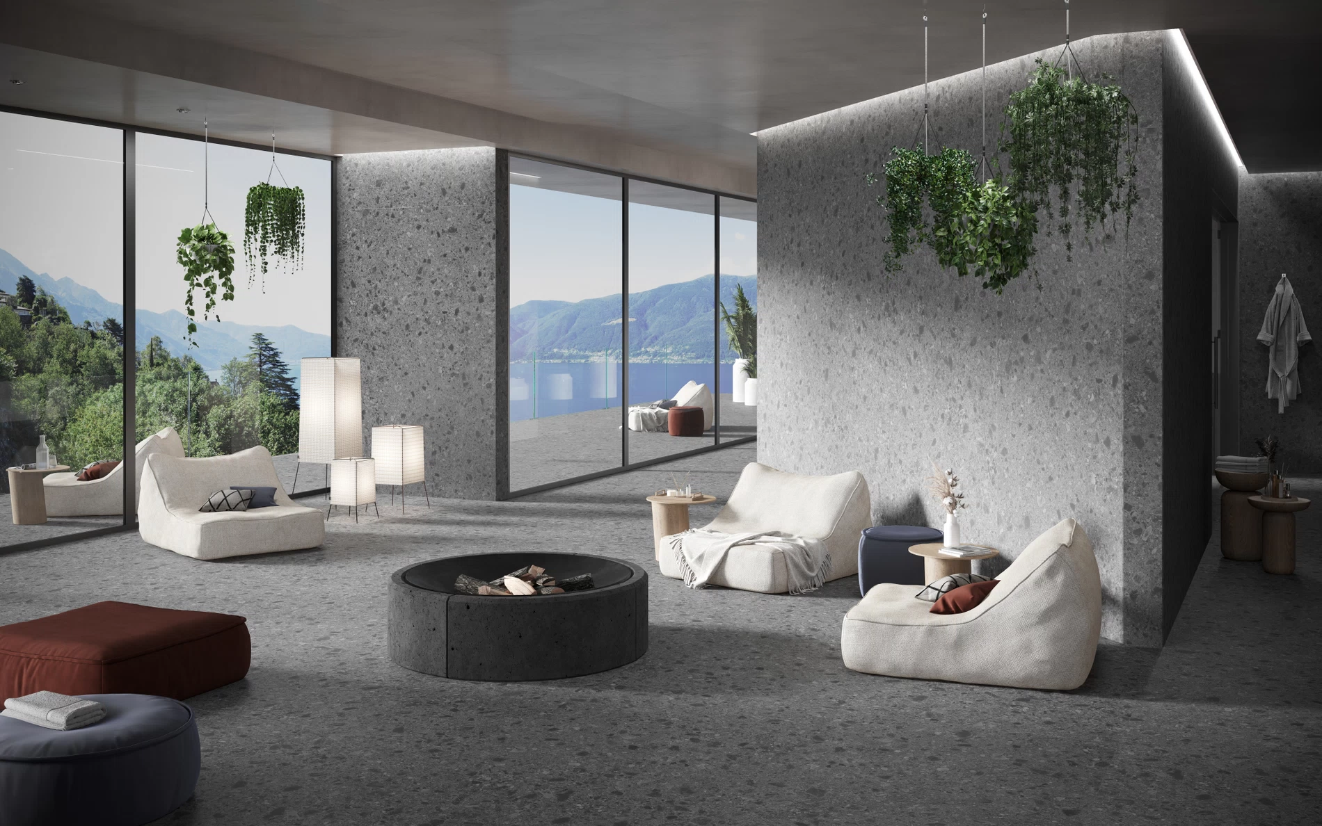 Plăci ceramice din porțelan cu aspect de piatră, Boost Mix, Porcelain Tiles - imagine 4