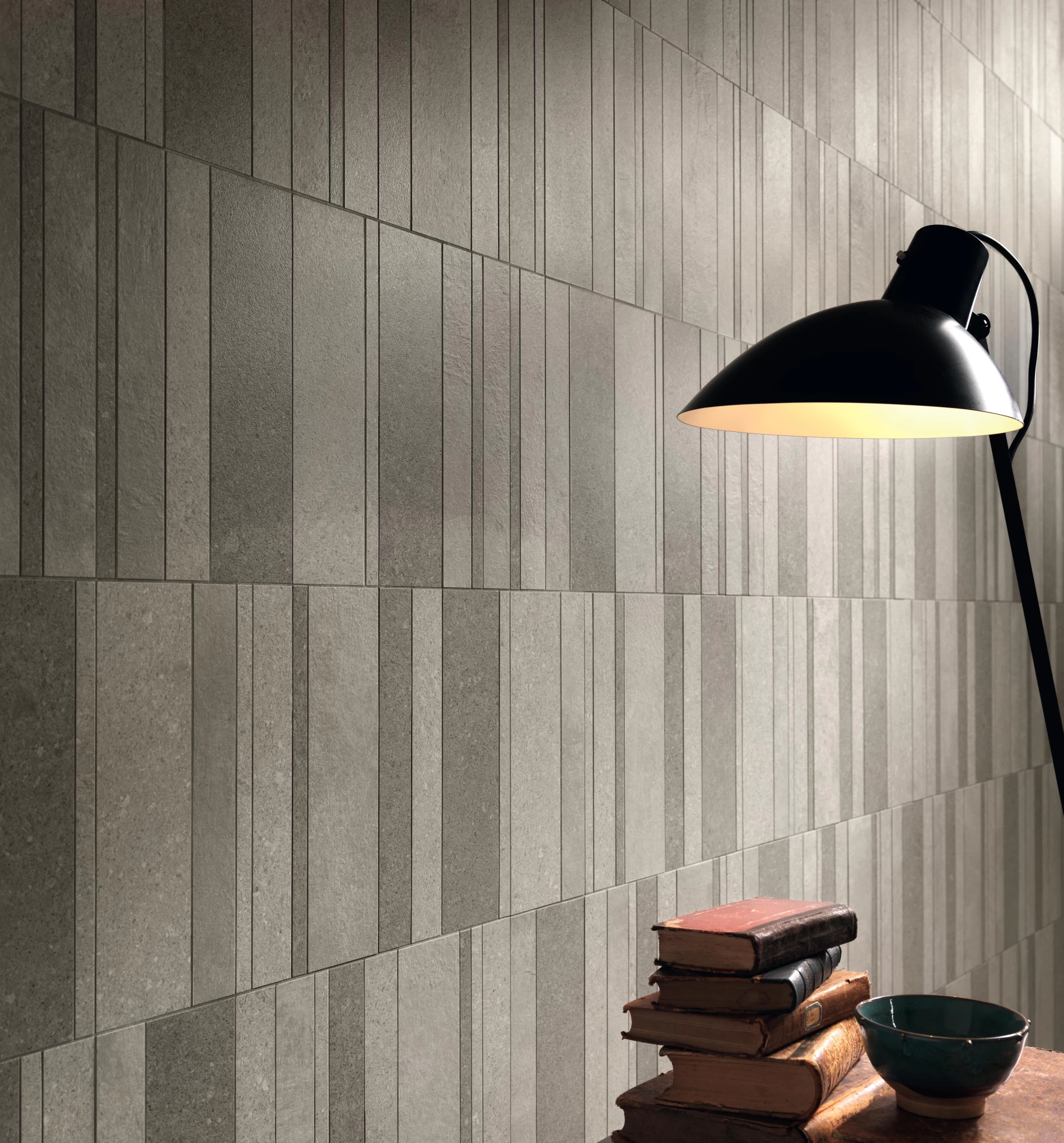 Plăci ceramice din porțelan cu aspect de ciment, Canone inverso - imagine 7