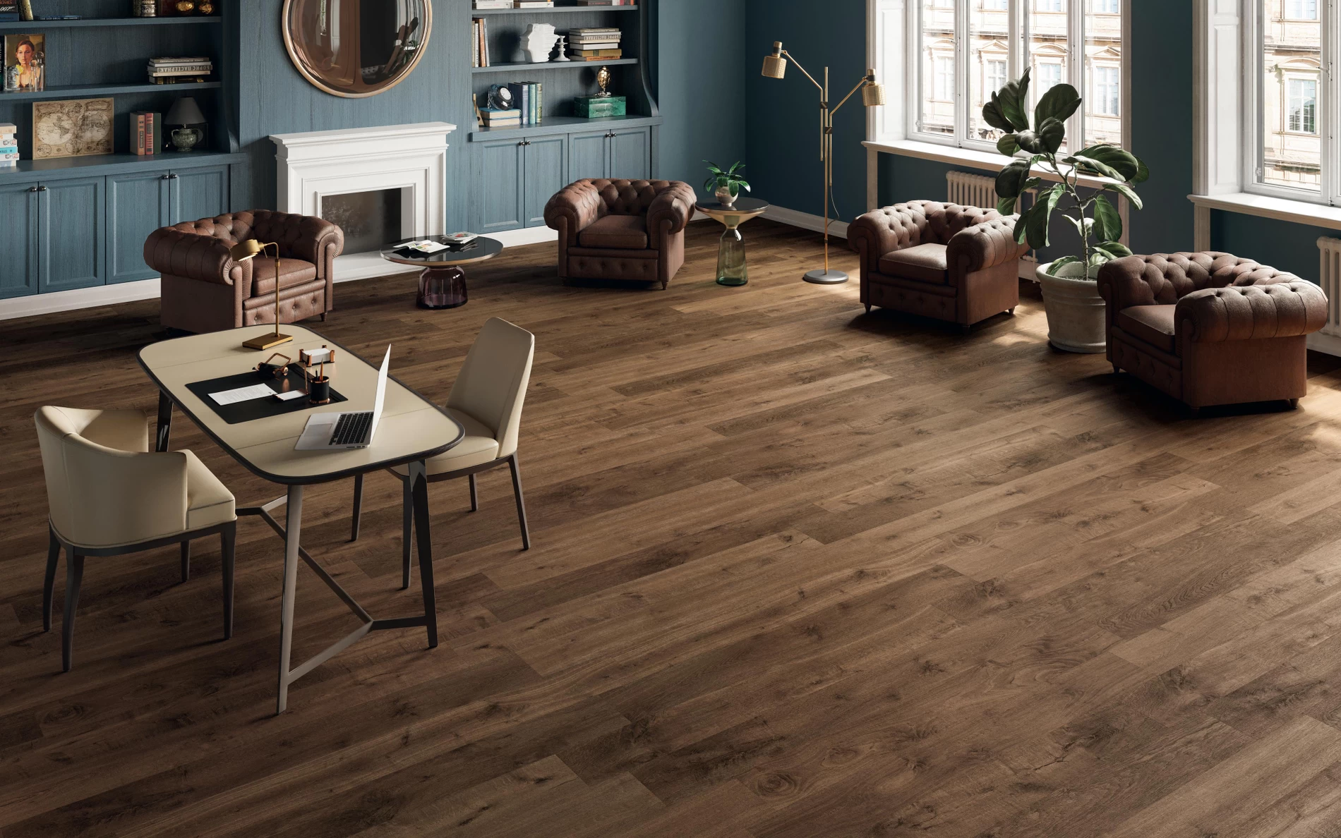 Plăci ceramice din porțelan cu aspect de lemn, Heartwood, Porcelain Tiles - imagine 3