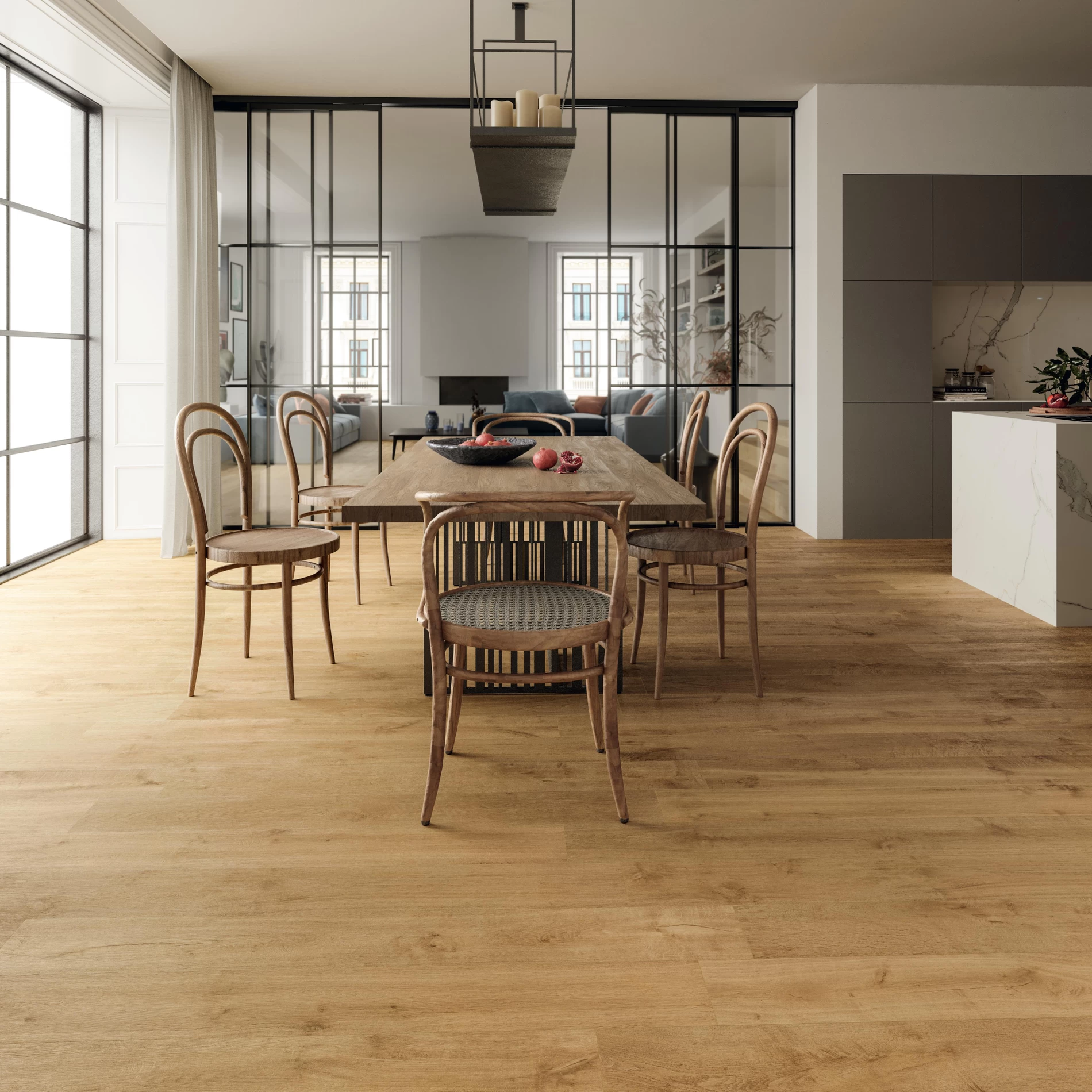 Plăci ceramice din porțelan cu aspect de lemn, Heartwood, Porcelain Tiles - imagine 8