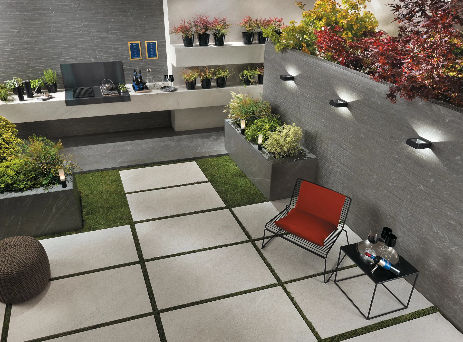Plăci ceramice din porțelan cu aspect de marmură, Marvel Stone, Porcelain Tiles - imagine 5